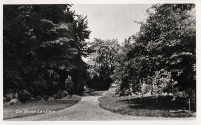 11289 Gezicht in het park van het landgoed De Boom (Arnhemseweg 107) te Leusden.